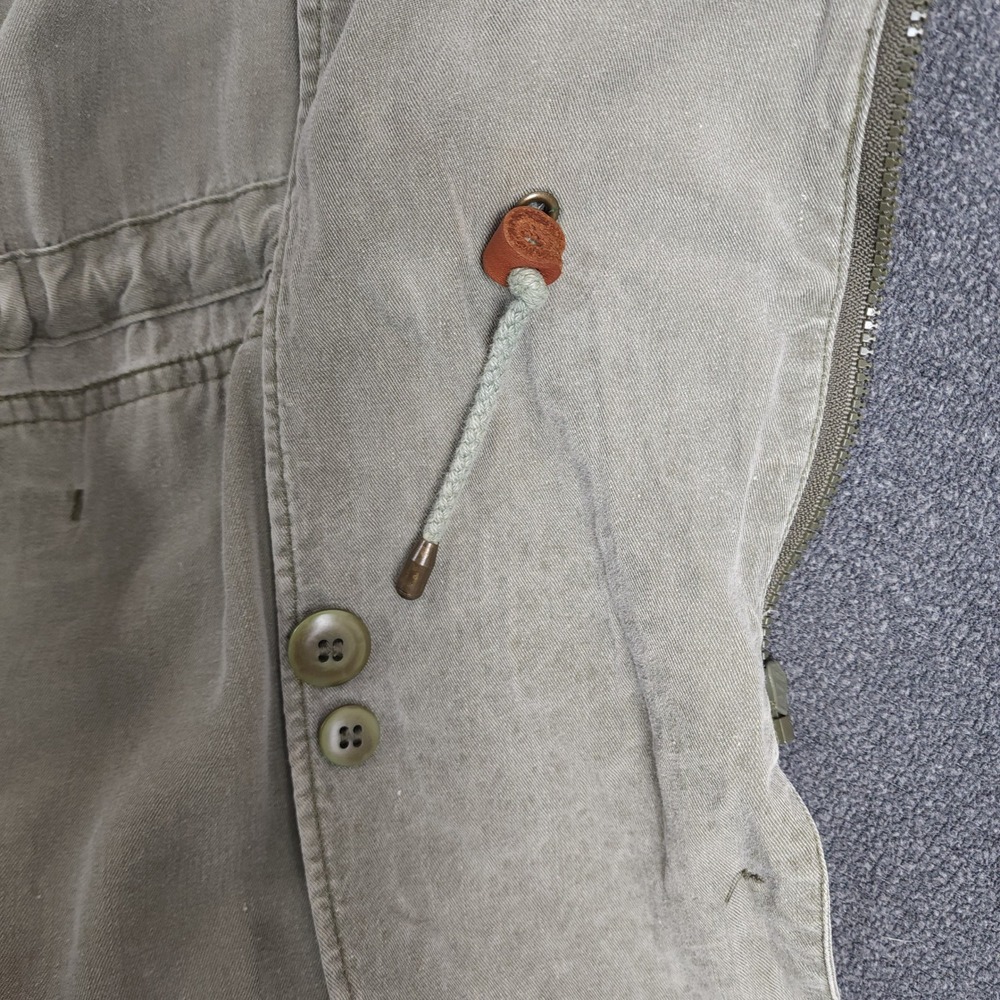 Banana Republic Safari Travel Clothing Co. Utility Jacket Khaki Green‎ Size P - Picture 10 of 14